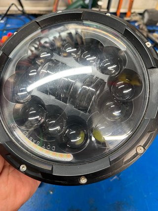 Foco LED Harley Davidson 7 Pulgadas