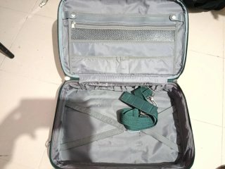 Maletín para portátil verde