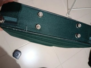 Maletín para portátil verde