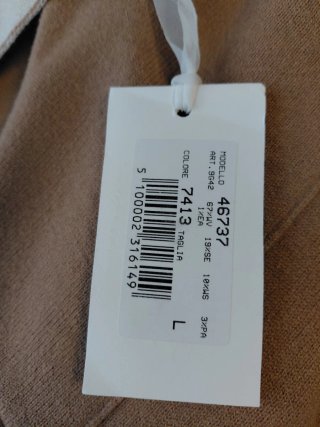 Chaqueta Beige Minimalista Oversize