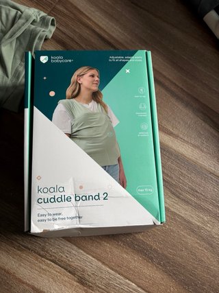 Fular Portabebés Koala Verde Menta