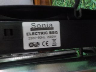 Barbacoa electrica 2000W