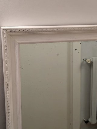 Espejo vintage madera y cristal