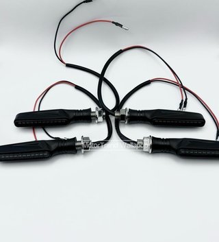 4x Intermitentes moto led homologados dinámicos
