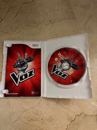 Juego Wii La Voz
