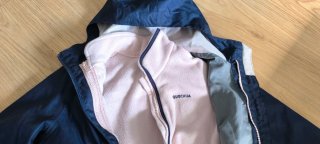 Chaqueta impermeable Decathlon niña 10-11 años