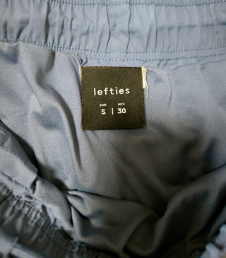 Shorts Lefties Azul Pastel Talla S
