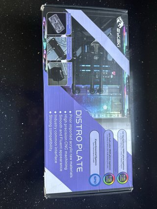 Distro plate Bykski RGV-LAN-O11-D360 RBW