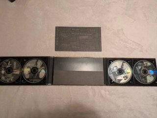 Nirvana "with the lights out" box set 4 CDs