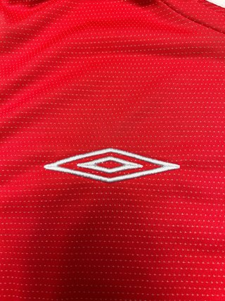 Camiseta de fútbol Inglaterra Umbro Roja