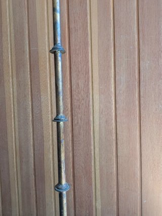 Lámpara de pie vintage hierro forjado