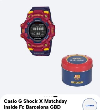 Casio G-Shock FC Barcelona Edición Limitada