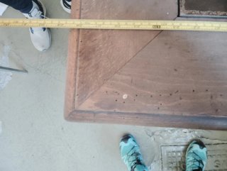 Mesa antigua madera de más de,100 años