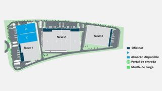 Nave industrial en alquiler en La Garena en Alcalá de Henares