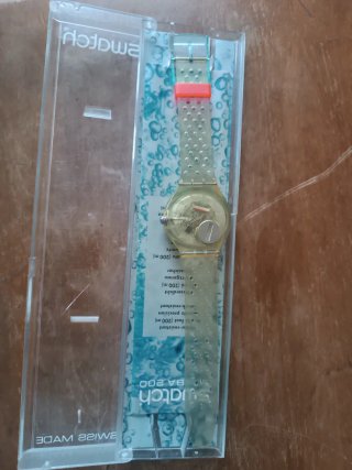 Orologio Swatch Trasparente