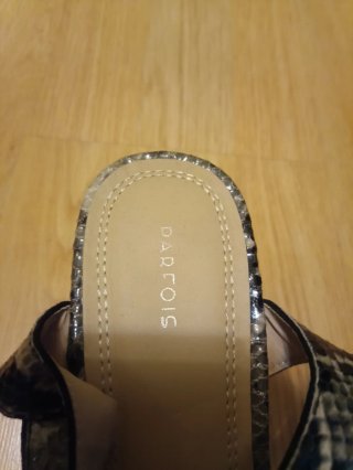 Sandalias plataforma animal print