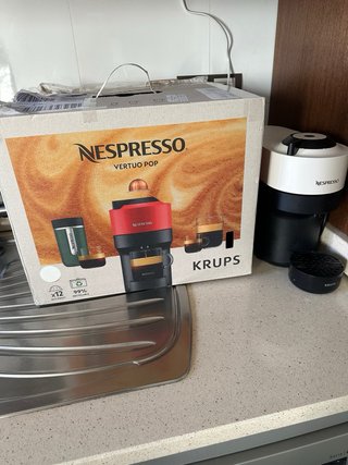 Cafetera Nespresso Vertuo Pop Blanca