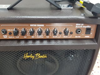 Harley Benton HBAC-20 Amplificador Acústico Marrón