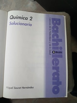 Solucio ario Química 2 Bto