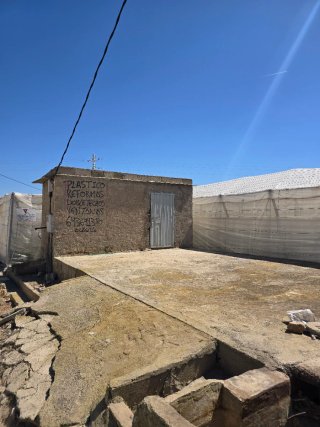 Invernadero nuevo tubo raspa y amagado