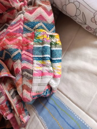 Mochila tela India Caomka