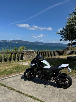 Kawasaki Z800 ABS Naked Negra/Verde/Blanca A2