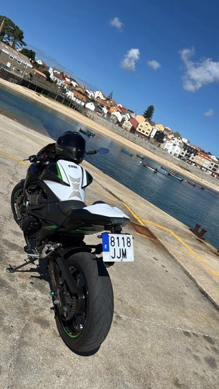 Kawasaki Z800 ABS Naked Negra/Verde/Blanca A2