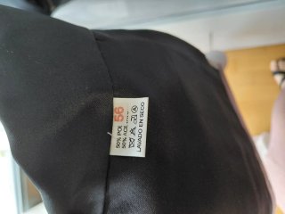 Traje de novio negro