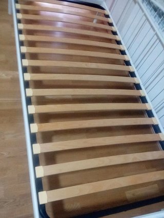 Cama Diván Ikea Blanca Metal