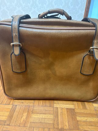 Maleta Vintage Rígida Marrón