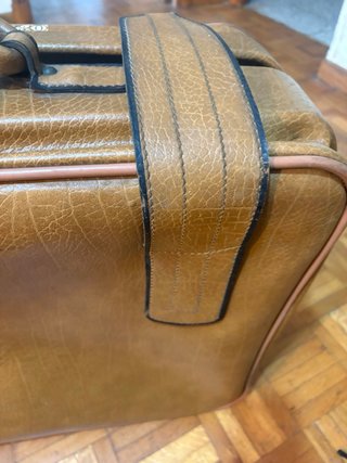 Maleta Vintage Rígida Marrón