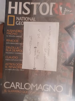 REVISTA HISTORIA DE NATIONAL GEOGRAFIC