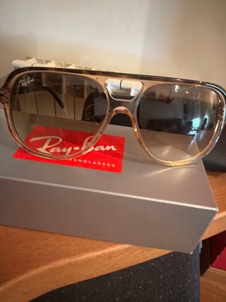 Ray-Ban Bill OR2198 Gafas de Sol Marrón/Dorado