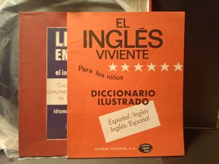 El Inglés Viviente para Niños: Libros + 4 LPs