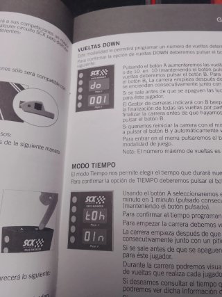 Lote Scalextric Race Manager Cuentavueltas