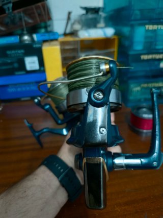 Due mulinelli da pesca Daiwa con bobina extra