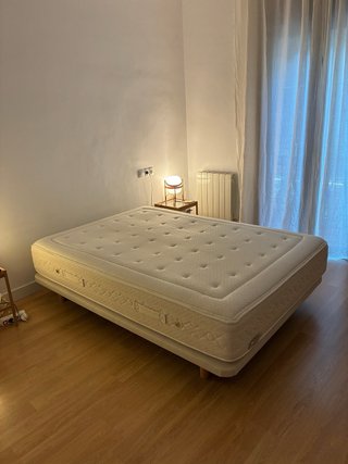 Somier base tapizada cama flex tapiflex 135x190