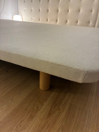 Somier base tapizada cama flex tapiflex 135x190