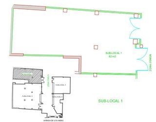 Local comercial en venta en Zona Alta en Ponferrada