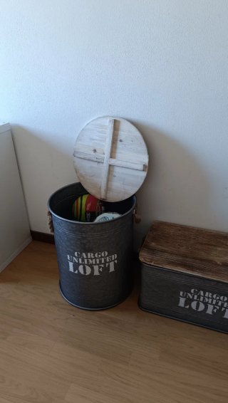 2 caja Cubo Organizador Lata Cargo Unlimited Loft