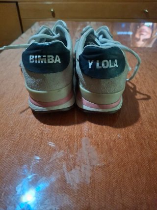 Zapatillas Bimba y Lola Beige/Blanco