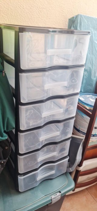 Cajonera de plástico 6 cajones