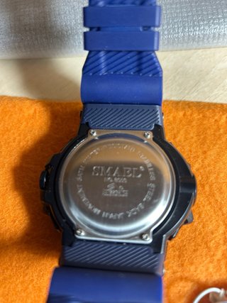Reloj SMAEL Digital Grande Negro/Azul