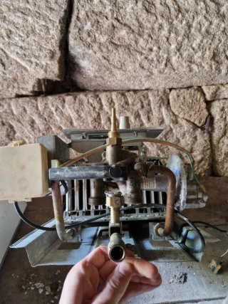 Calentador Junkers para despiece