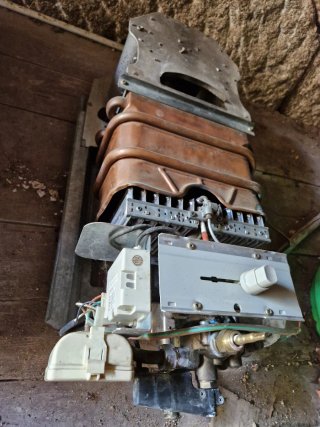 Calentador Junkers para despiece