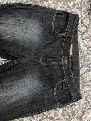 Jeans donna blu capri