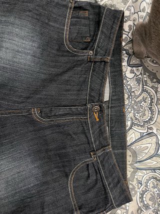 Jeans donna blu capri