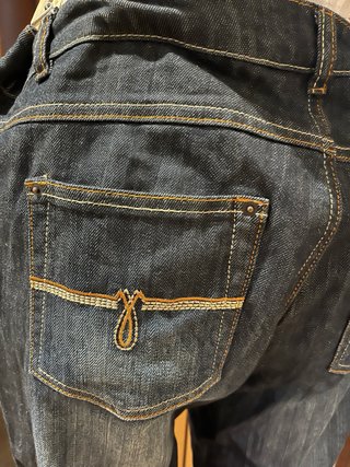 Jeans donna blu capri