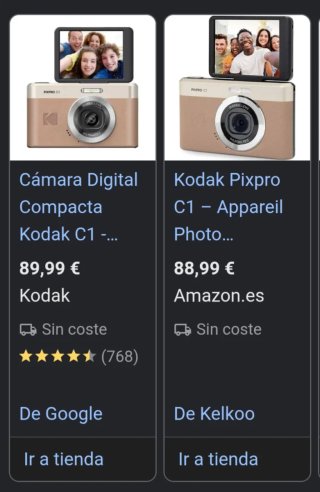 Cámara Digital Kodak Pixpro C1