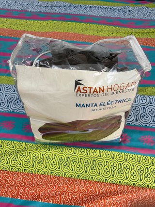 Manta eléctrica 130x180 3 niveles temperatura